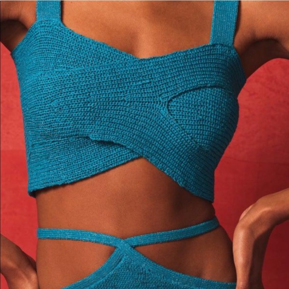 Cult Gaia Brieann Knit Top